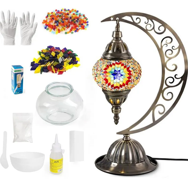 Lampe de lune de bricolage